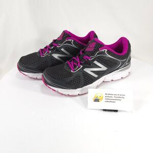 New Balance 550 v6 Lace Up Athletic Running Shoe Womens Size 8 W560RB6 Black